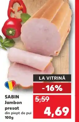 Kaufland Jambon presat Ofertă