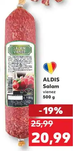 Kaufland ALDIS Salam vienez Ofertă
