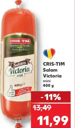 Kaufland CRIS-TIM Salam Victoria mini Ofertă
