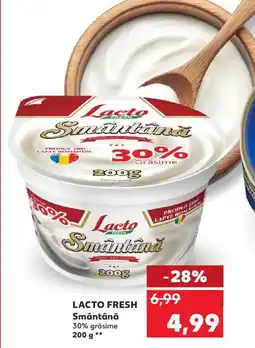 Kaufland LACTO FRESH Smântână Ofertă