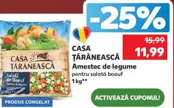 Kaufland CASA TĂRÂNEASCĂ Amestec de legume Ofertă