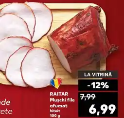 Kaufland RAITAR Muschi file afumat hituit Ofertă