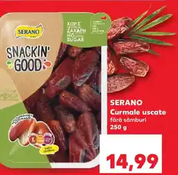 Kaufland SERANO Curmale uscate Ofertă