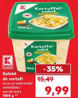 Kaufland Salată de cartofi Ofertă