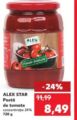 Kaufland ALEX STAR Pastă de tomate Ofertă