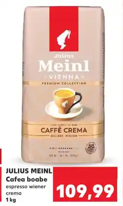 Kaufland JULIUS MEINL Cafea boabe Ofertă