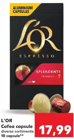 Kaufland L'OR Cafea capsule Ofertă
