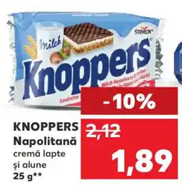 Kaufland KNOPPERS Napolitană Ofertă