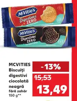 Kaufland MCVITIES Biscuiţi digestivi ciocolată neagră Ofertă