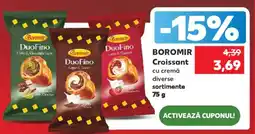 Kaufland BOROMIR Croissant cu cremă Ofertă