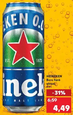 Kaufland HEINEKEN Bere farǎ alcool Ofertă