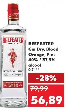 Kaufland BEEFEATER Gin Dry, Blood Orange, Pink Ofertă