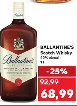 Kaufland BALLANTINE'S Scotch Whisky Ofertă