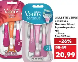 Kaufland GILLETTE VENUS Sensitive / Oceana / Miami Aparate pentru ras Ofertă
