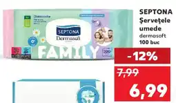 Kaufland SEPTONA Şerveţele umede dermasoft Ofertă