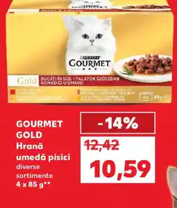 Kaufland GOURMET GOLD Hrană umedă pisici Ofertă