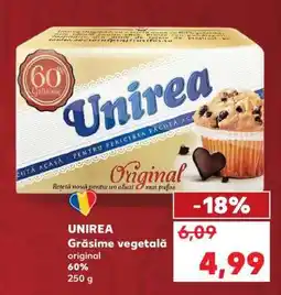 Kaufland UNIREA Grăsime vegetală Ofertă