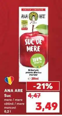 Kaufland ANA ARE Suc Ofertă