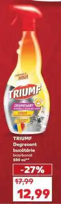 Kaufland TRIUMF Degresant bucătărie bicarbonat 500 ml Ofertă