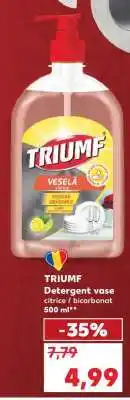 Kaufland TRIUNF Detergent vase Ofertă