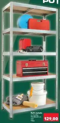 Kaufland Raft metalic cu 5 polițe Ofertă