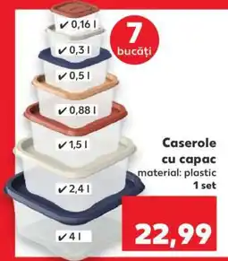 Kaufland Caserole cu capac Ofertă