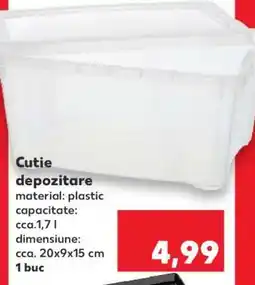 Kaufland Cutie depozitare Ofertă