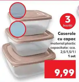 Kaufland Caserole cu capac Ofertă