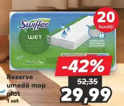 Kaufland Rezerve umedă mop plat Ofertă