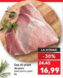 Kaufland Cap de piept de porc Ofertă