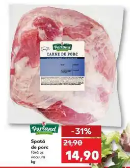 Kaufland Spată de porc Ofertă