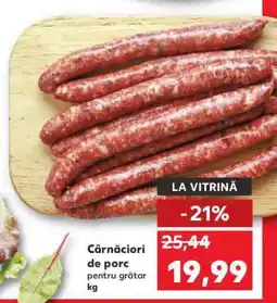 Kaufland Cârnațiori de porc pentru grătar Ofertă