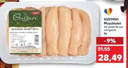 Kaufland GUSTAVI Mușchiuleț din piept de pui refrigerat Ofertă