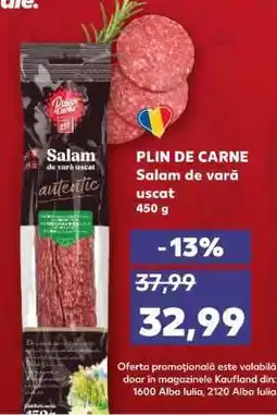 Kaufland Salam de vară uscat Ofertă
