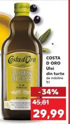 Kaufland COSTA D ORO Ulei din turte de măsline 1L Ofertă