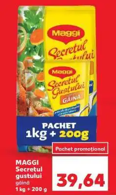 Kaufland MAGGI SECRETUL GUSTULUI GĂINĂ Ofertă