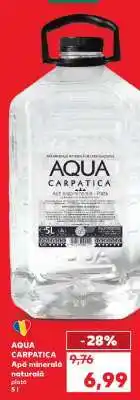 Kaufland AQUA CARPATICA Ofertă