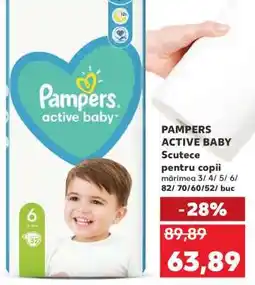 Kaufland PAMPERS ACTIVE BABY Ofertă