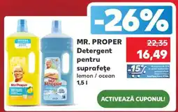 Kaufland MR. PROPER Detergent Ofertă