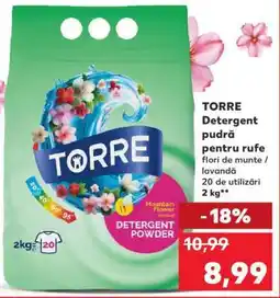 Kaufland TORRE Detergent pudră Ofertă
