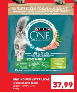 Kaufland ONE INDOOR / STERILICAT Ofertă