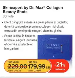 Dr.Max Skinexpert by Dr. Max® Collagen Beauty Shots Ofertă