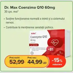 Dr.Max Dr. Max Coenzima Q10 Ofertă