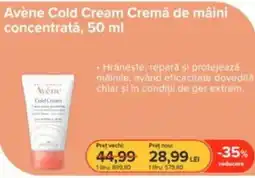 Dr.Max Avène Cold Cream Cremă de mâini concentrată Ofertă