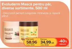 Dr.Max Evoluderm Mască pentru păr Ofertă