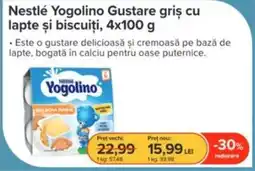 Dr.Max Nestlé Yogolino Gustare gris cu lapte şi biscuiți Ofertă