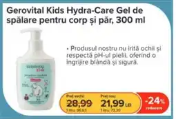 Dr.Max Gerovital Kids Hydra-Care Gel de spălare pentru corp și păr Ofertă