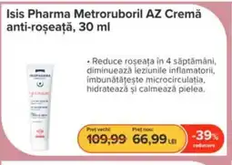 Dr.Max Isis Pharma Metroruboril AZ Cremă anti-roșeață Ofertă