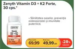 Dr.Max Zenyth Vitamin D3 + K2 Forte Ofertă