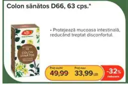 Dr.Max Colon sănătos D66 Ofertă